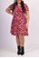 Picture of CURVY GIRL GREAT FITTING PRINTED FLARED DRESS
